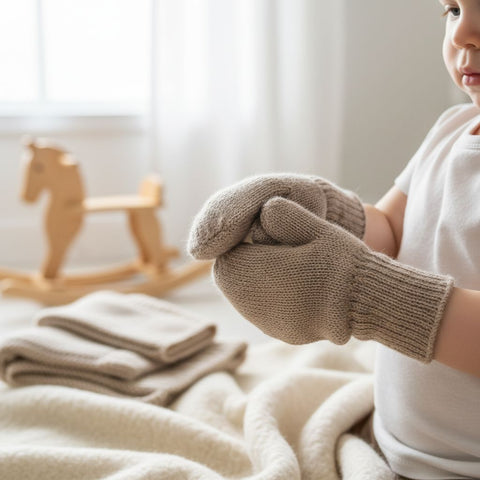 Kids Alpaca Mittens