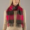 Luxury Square Alpaca Scarf - Choice Alpaca Products-D10720-Comb6