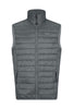 Men's Alpafill Puffer Alpaca Vest - Choice Alpaca Products-MENALPGRYPUFVSTXS