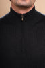 Men's New York 1/2 Zip Sweater - Choice Alpaca Products-A10Y456P0100-H910001-MD