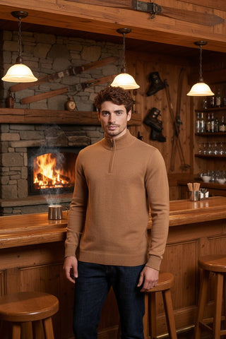 Men's New York 1/2 Zip Sweater