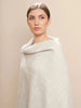 Natural Undyed 100% Baby Alpaca Eco Classic Shawl - Choice Alpaca Products-I10365EP0000-09A0053