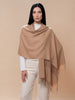 Natural Undyed 100% Baby Alpaca Eco Classic Shawl - Choice Alpaca Products-I10365EP0000-09A0053