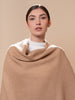 Natural Undyed 100% Baby Alpaca Eco Classic Shawl - Choice Alpaca Products-I10365EP0000-09A0053