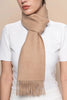 Natural Undyed 100% Baby Alpaca Eco Scarf - Choice Alpaca Products-D10234EP0000-08A0163