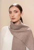 Natural Undyed 100% Baby Alpaca Eco Scarf - Choice Alpaca Products-D10234EP0000-08A0385