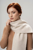 Natural Undyed Baby Alpaca Eco and Silk BOUCLE' Stole - Choice Alpaca Products-D10417EP0000-08J0117