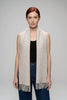 Natural Undyed Baby Alpaca Eco and Silk BOUCLE' Stole - Choice Alpaca Products-D10417EP0000-08J0117