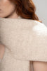 Natural Undyed Baby Alpaca Eco and Silk BOUCLE' Stole - Choice Alpaca Products-D10417EP0000-08J0117