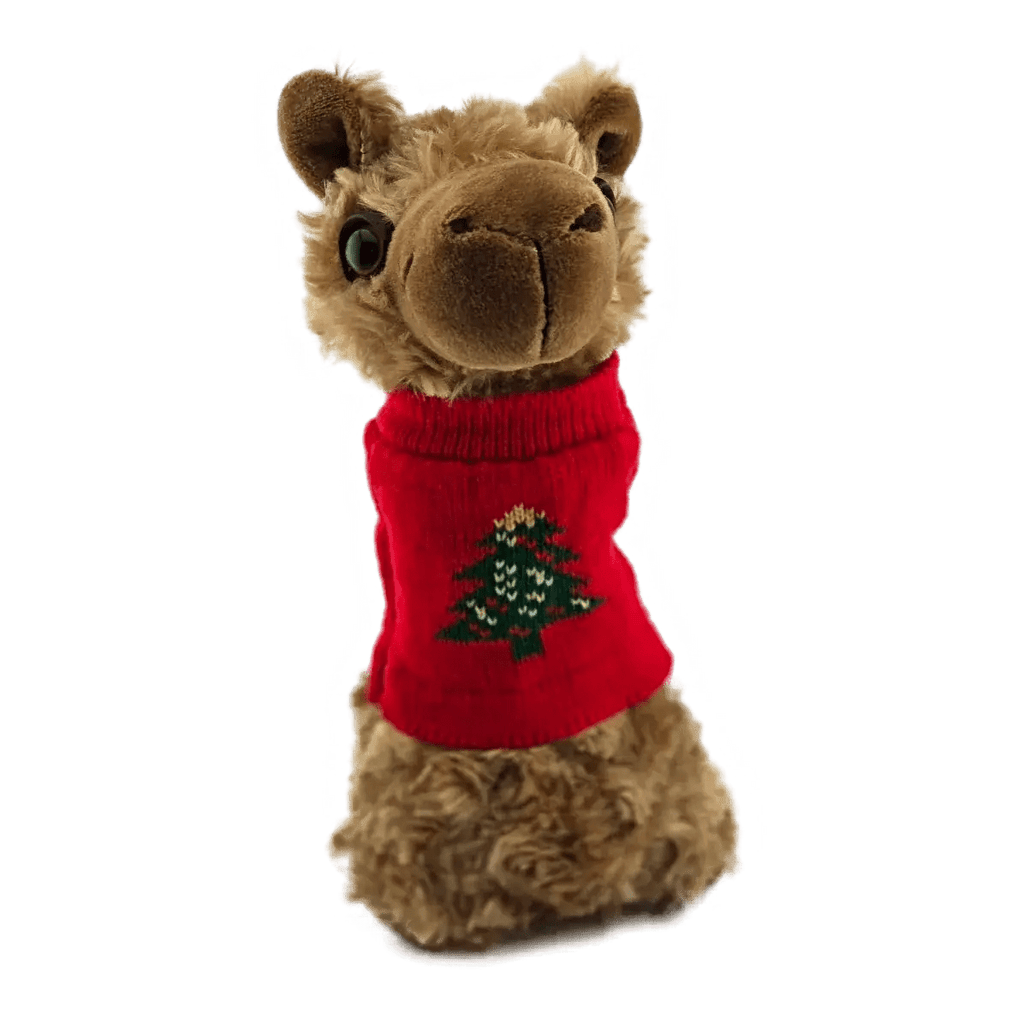 PacaBuddies Sweater Accessories - Choice Alpaca Products-pacabuddies-sweater-christmas-red
