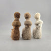 Pom-Pom Hat for Alpacadorable Ornament - Choice Alpaca Products-Alpacadorable_pom-pom-3in-cream