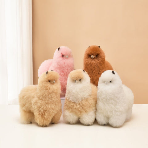Premium 9" Alpaca Fur Toys Collection