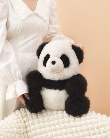 Sitting Panda - Premium Alpaca Fur