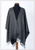 Premium Classic Solid Alpaca Poncho - Choice Alpaca Products-P4004-Com14