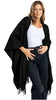 Premium Classic Solid Alpaca Poncho - Choice Alpaca Products-P4004-Com32