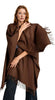 Premium Classic Solid Alpaca Poncho - Choice Alpaca Products-P4004-Com5