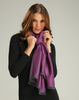 Reversible Baby Alpaca and Silk Scarf - Choice Alpaca Products-PT-1413-Com4