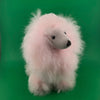 Sculpted Alpaca Fur Poodle Toy 