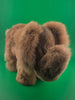 Sculpted Alpaca Fur Poodle Toy 
