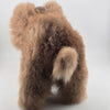 Sculpted Alpaca Fur Poodle Toy 