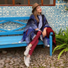Soft Blues Alpaca Poncho - Choice Alpaca Products-DN_173218910295