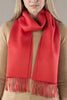 Solid Weave Brushed Scarf - Choice Alpaca Products-D6418-RJ1092