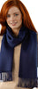 Solid Weave Brushed Scarf Scarves AZ1709 