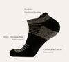 Sports Ankle Active Alpaca Socks - Choice Alpaca Products-S-N20420-comb1