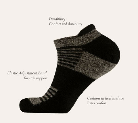 Sports Ankle Active Alpaca Socks