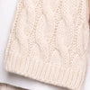 Suri Cable Knitted Hat & Scarf - Choice Alpaca Products-D3A2376P0000-XXC0002-Black