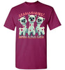 t-shirt: Halloween GRAINS Zombie Alpaca-lypse Gildan Short-Sleeve T-Shirt - Choice Alpaca Products-TS.104553572