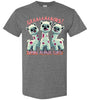 t-shirt: Halloween GRAINS Zombie Alpaca-lypse Gildan Short-Sleeve T-Shirt - Choice Alpaca Products-TS.104553578