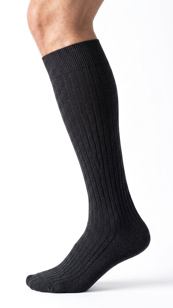 Tall Rib Knit Knee-Hi Alpaca Socks Socks 