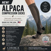 USA Made Alpaca Compression Socks Socks 