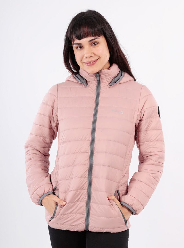 Women's Alpafill Puffer Alpaca Jacket - Choice Alpaca Products-WOMALPMAUHPUPRKXS