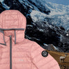 Women's Alpafill Puffer Alpaca Jacket - Choice Alpaca Products-WOMALPMAUHPUPRKXS