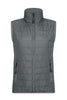 Women's Alpafill Puffer Alpaca Vest - Choice Alpaca Products-WOMALPGRYPUFVSTXS