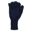 100% Alpaca Fashion Gloves/Glittens Gloves Medium NavyBlue 
