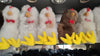 11" Fur Alpaca Chicken Toys 