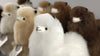 9" Standing Fur Alpaca Toy - Choice Alpaca Products-9inchStndFurToy_brown
