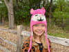 Alpaca Animal Hat - Choice Alpaca Products-AnimalAlpacaHat-pink