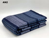 Alpaca Bed Blanket - Striped Blankets AN2 