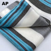 Alpaca Bed Blanket - Striped Blankets AP 