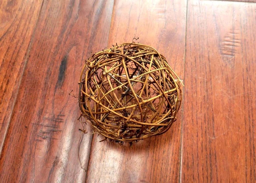 Alpaca Bird Nesting Ball You-Fill Cage Home Decor 1 Cage 