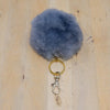 Alpaca Fuzzball Keychain - Choice Alpaca Products-fuzzball-asstgrey