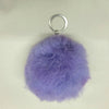 Alpaca Fuzzball Keychain - Choice Alpaca Products-fuzzball-purple