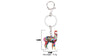 Alpaca Keychain Charm Jewelry 