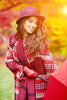 Alpaca Knit Lined Cowhide Leather Gloves - Alpaca Made in the USA - Choice Alpaca Products-knitlinedCowhide-Red-Sm