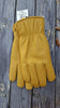 Alpaca Knit Lined Cowhide Leather Gloves - Alpaca Made in the USA - Choice Alpaca Products-knitlinedCowhide-Tan-Sm