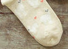 Alpaca Love No-Show Cotton Socks - Choice Alpaca Products-TuTu-no-show-Khaki